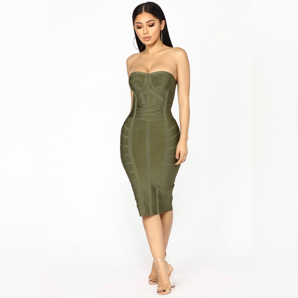 FN Give Me a Hint Bandage Dress - Sold Out